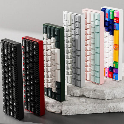 MMD KM40 Wireless Aluminum O-Ring Mount Mechanical 40% Keyboard