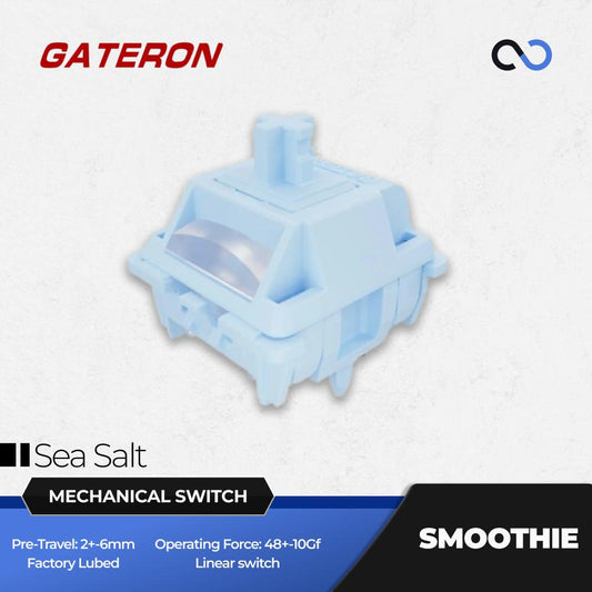 Gateron Sea Salt Smoothie Gaming Mechanical Keyboard switch (Linear)