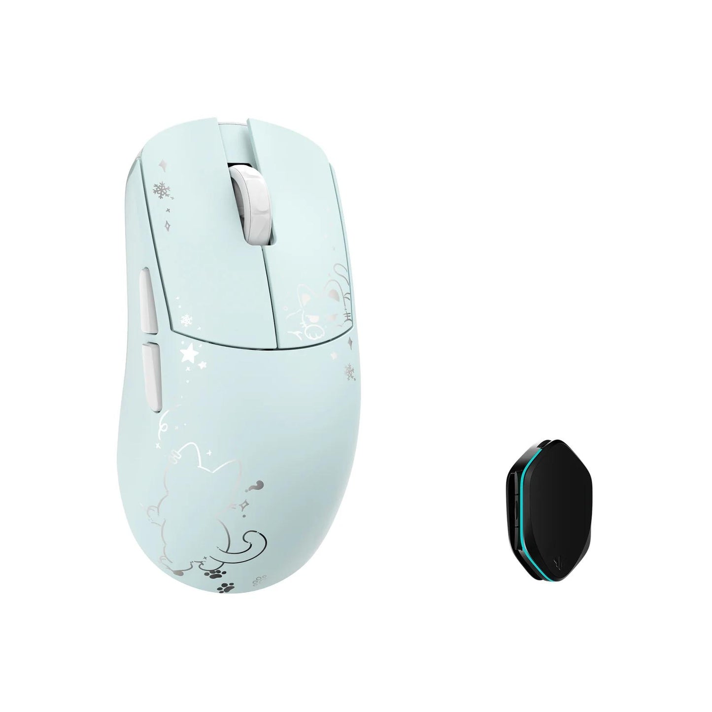WLMouse YING MG 8k Wireless Ultra Light Magnesium PAW3950 HS Gaming Mouse Op1 Shape