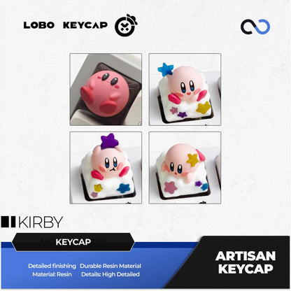 Lobo Kirby Game Artisan Keycaps Resin Keycap