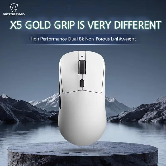 MOTOSPEED X5 8k Super Light Wireless PAW3395 Gaming Mouse