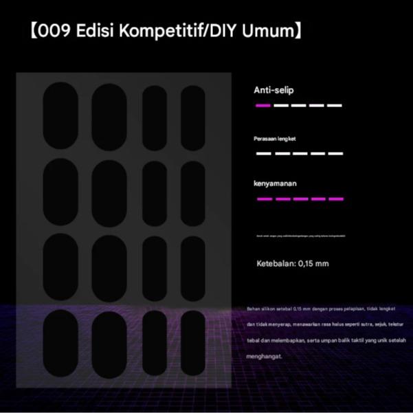 Special Gear Specialized E-Sports Universal Mouse Grip tape 0.15~0.5mm Ultra Thin Grip Tape