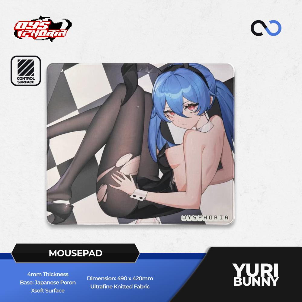 Dysphoria Yuri Poron Base Gaming Mousepad (Control / Speed)