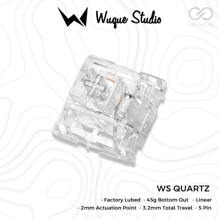 Wuque Studio WS Quartz Pre-Lubed mechanical keyboard switch (Linear)