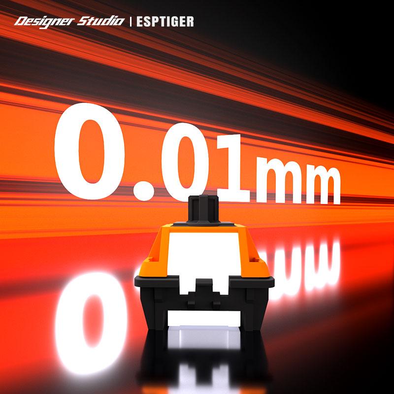 Designer Studio FOCUS HE Magnetic Hall Effect Keyboard switch (Linear)