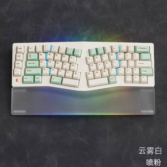 MMD EIF68 65% Wireless Ball-Catch Aluminum O-Ring Mount Alice Mechanical Keyboard Ergonomic Hotswap 5-Pin