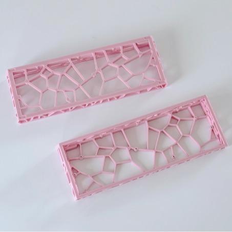 Infinitas Hole60 Solid Custom 60% Transparent ABS Gaming Keyboard Case DIY for Wooting 60HE+ / GH60 / TOFU60 / WIN60 / MAD60 / Holy60 Clone