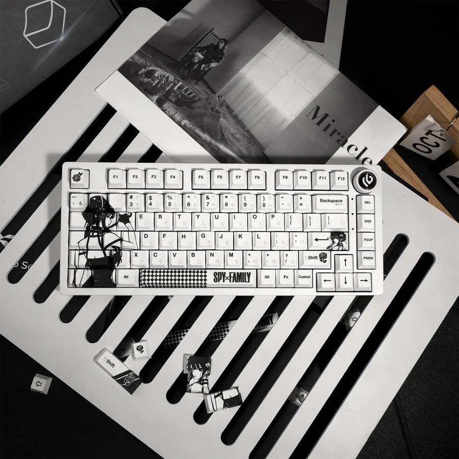 XVX Spy X Family Yor Keycaps Cherry Profile Dye sub PBT Keycap 134-Keys