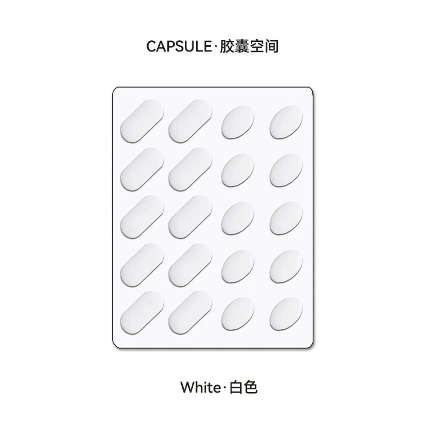 Unusual Way Sports Capsule Universal Gaming Mouse Feet / Mouse Skate PTFE / UPE
