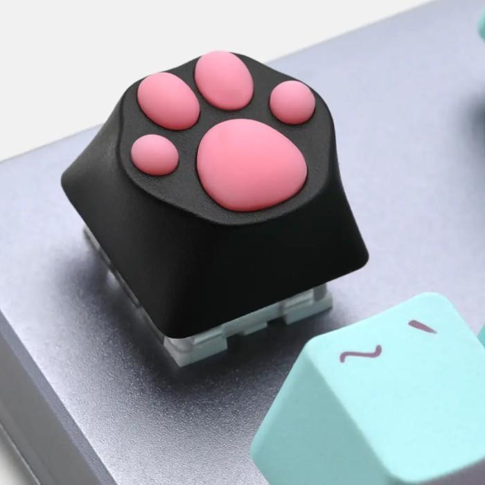 ZOMO Cat Paw Multi Color ABS+Silicone Keycap (Orange Cat) Original