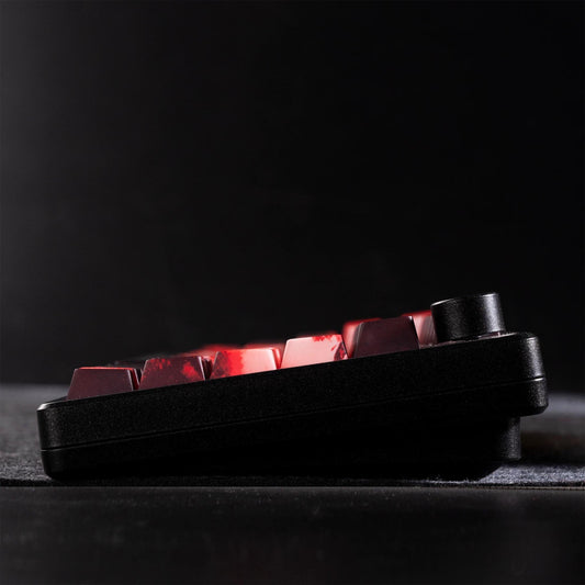 XVX Wutong Samurai White Keycaps Cherry Side Profile Dye sub Shine Through PBT Keycap 134-Keys