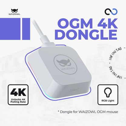 Waizowl OGM 8K Dongle Receiver 8000 Khz Polling rate for Waizowl Gaming Mouse