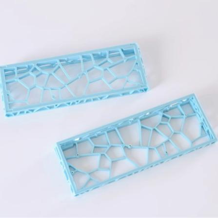 Infinitas Hole60 Solid Custom 60% Transparent ABS Gaming Keyboard Case DIY for Wooting 60HE+ / GH60 / TOFU60 / WIN60 / MAD60 / Holy60 Clone