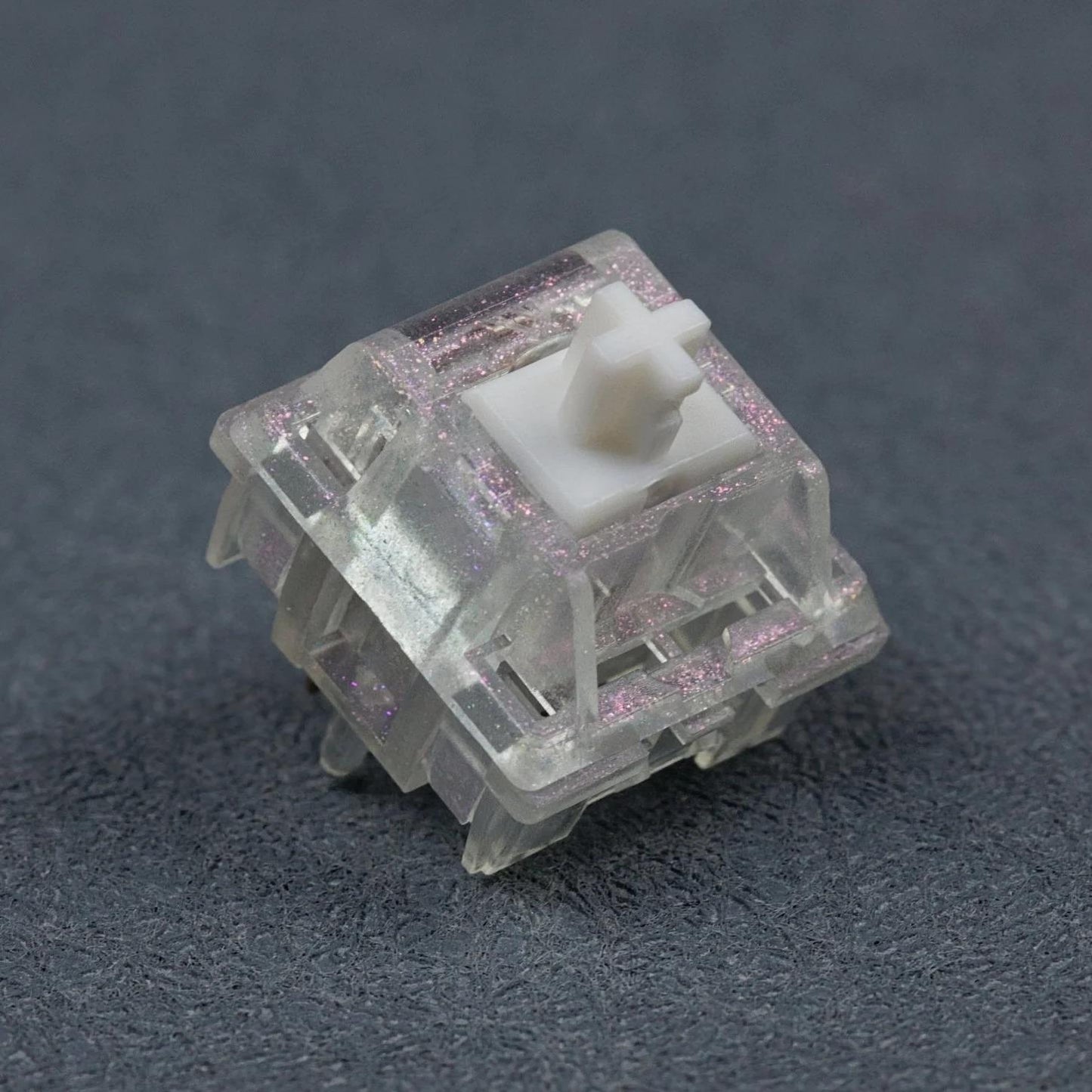 KTT Mirror Silent Pre-Lubed Mechanical Keyboard PCB Mount Switch (Silent Linear) by Rena Lab