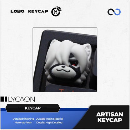 Lobo Lycaon Zenless Zone Zero / ZZZ Theme Artisan Keycaps Resin Keycap
