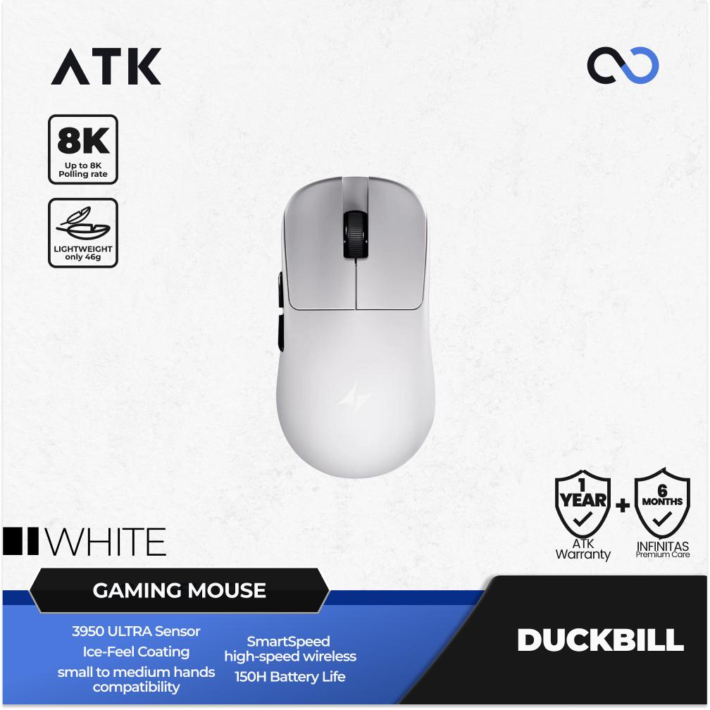 ATK Duckbill Ultra 8K Wireless Light Weight PAW3950 ULTRA Gaming Mouse