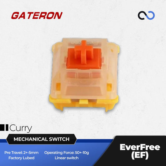 Gateron EF Curry Mechanical Keyboard switch (Linear)