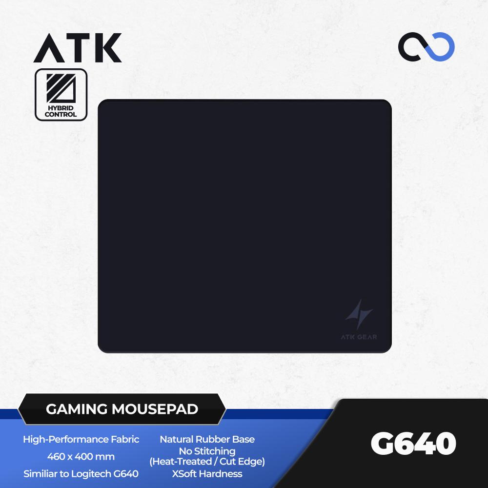 ATK G640 Rubber Base Gaming Cloth Mousepad (Hybrid-Control) Logi G640 Clone