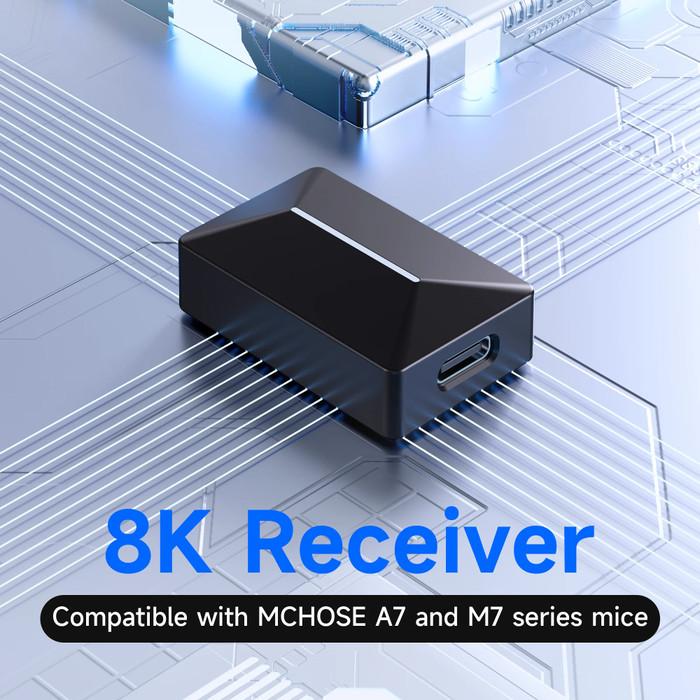 MCHOSE 8K Dongle Receiver 8000 Khz Polling rate for MCHOSE Gaming Mouse