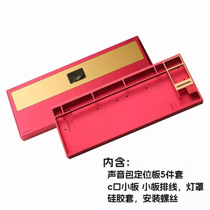 Infinitas AKT80 80% Aluminum Ball Catch Gasket Mount Gaming Keyboard Case DIY for Wooting 80HE