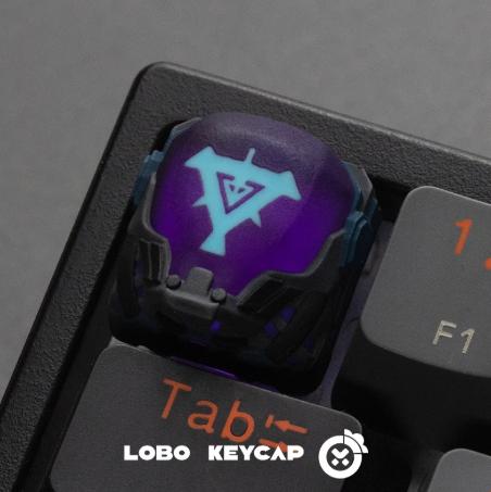 Lobo KAY/O Valorant Agent Theme Artisan Keycaps Resin Keycap