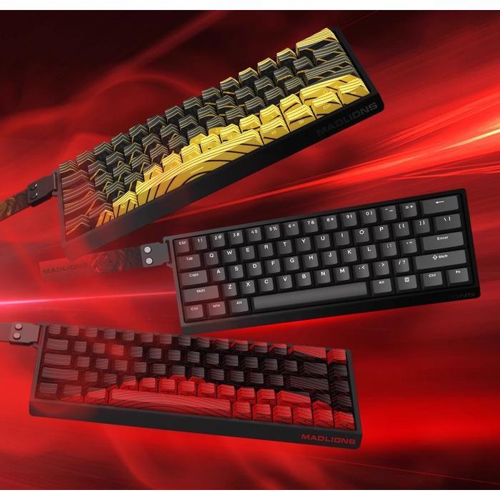 MADLIONS MAD68 V2 HE 8K Hall Effect 65% Keyboard Rapid Trigger SOCD DKS RDT Wooting Fierce Gaming Gear