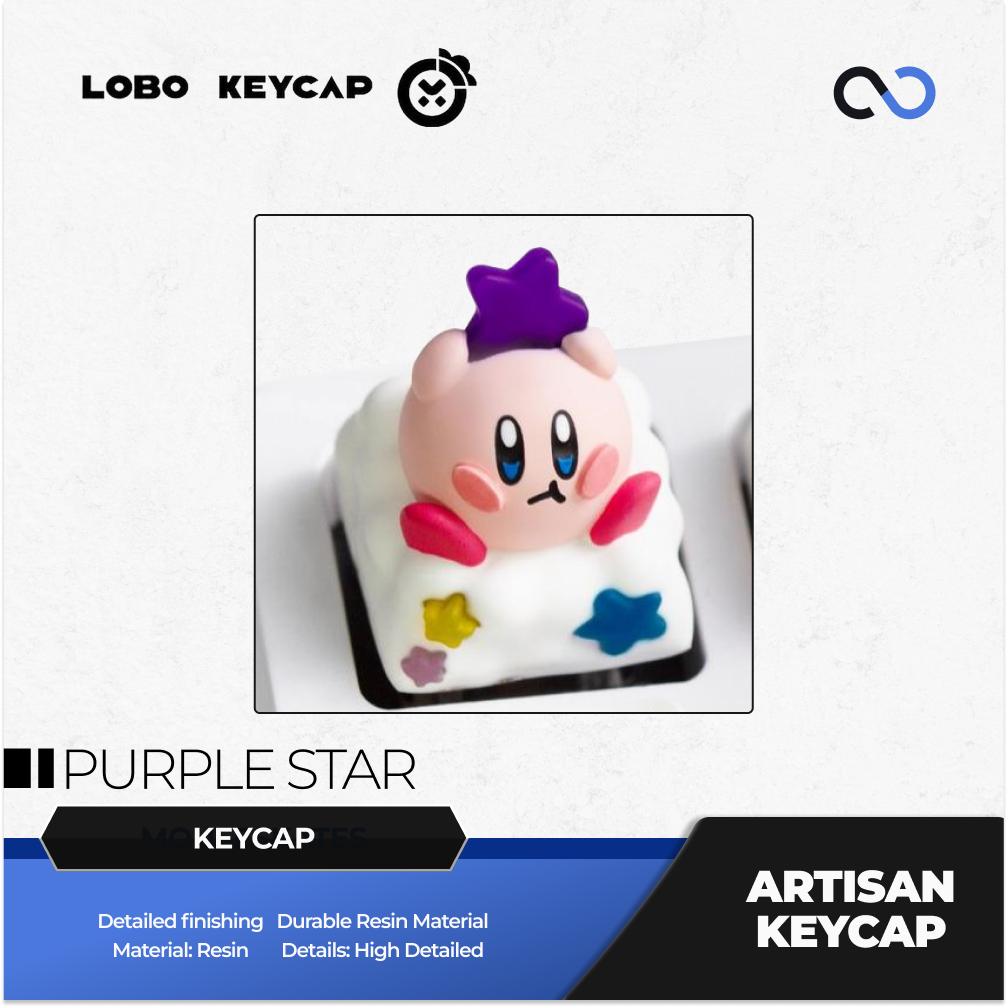 Lobo Kirby Game Artisan Keycaps Resin Keycap