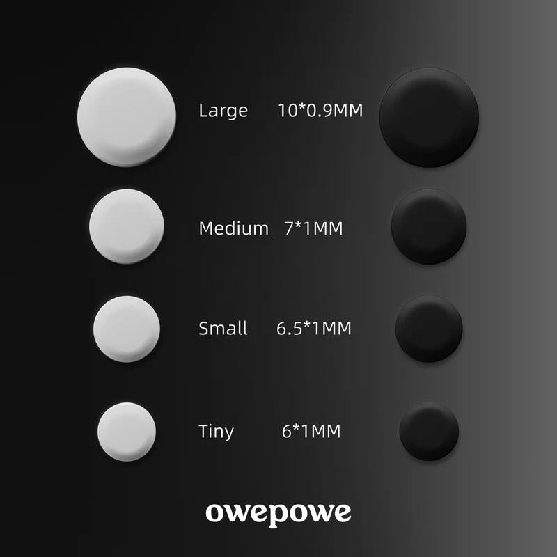 OWEPOWE Eagle White Universal Silent Gaming Mouse Feet / Mouse Skate PTFE (Speed)