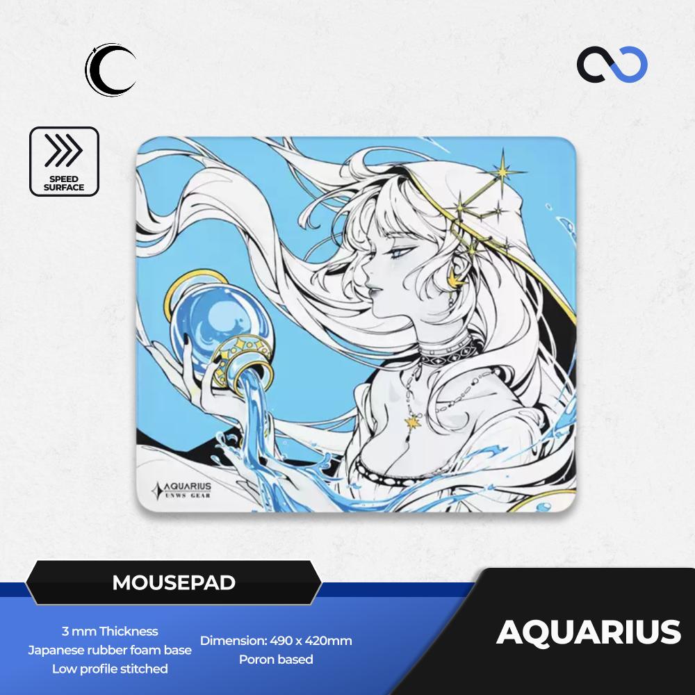 Crescent Aquarius Inoac Poron Base Gaming Mousepad (Balanced-Control)