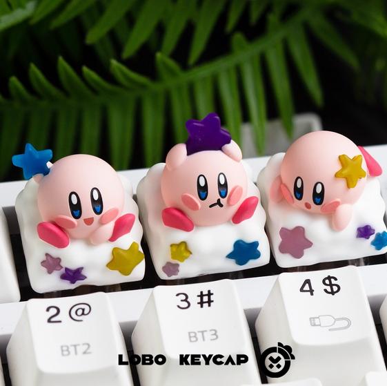 Lobo Kirby Game Artisan Keycaps Resin Keycap