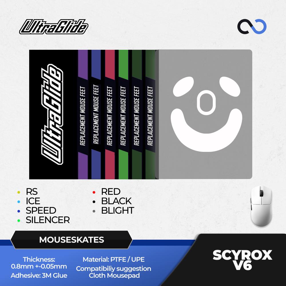 Meow Gaming Gear UltraGlide Scyrox V6 WMouse Feet / Mouse Skate