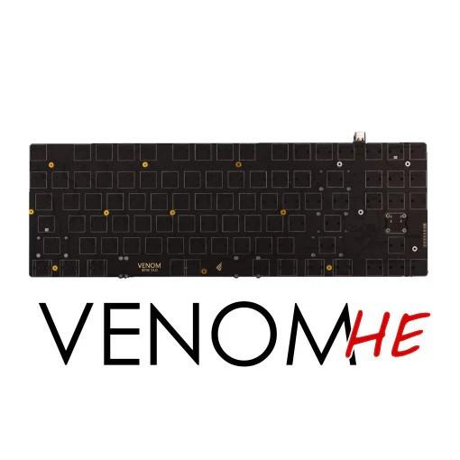 Geonworks VENOM TKL HE PCB Hall Effect TKL Gaming Keyboard Rapid Trigger SOCD