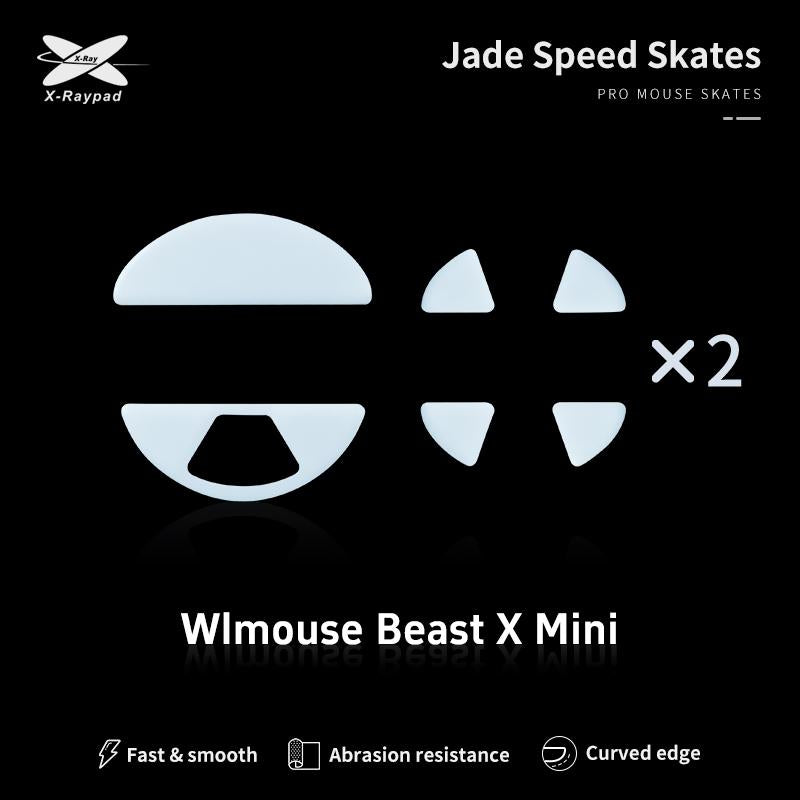 XRaypad WLMouse Beast X Mini Series Gaming Mouse Feet / Mouse Skate