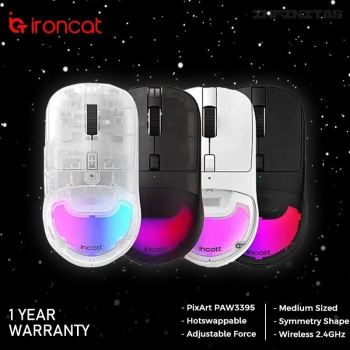Ironcat INCOTT HPC02 Pro Hotswap Adjustable Lightweight Gaming Mouse