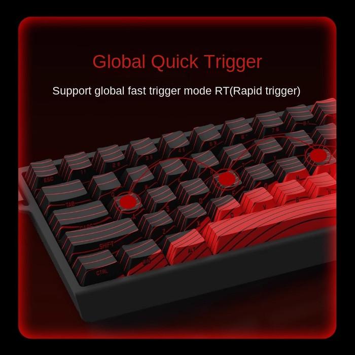 MADLIONS MAD60 V2 HE 8K Hall Effect 60% Keyboard Rapid Trigger SOCD DKS Wooting Fierce Gaming Gear