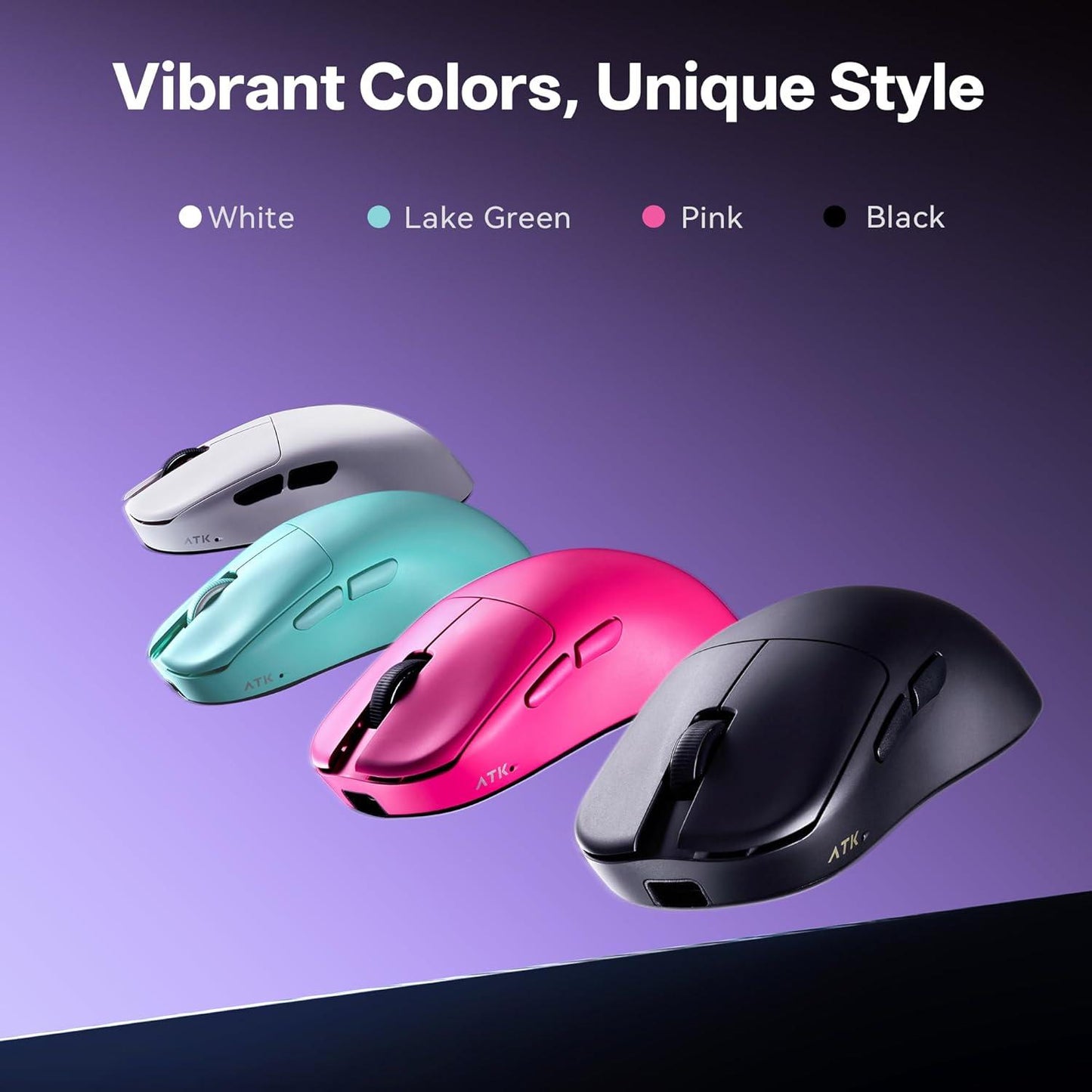 ATK U2 V2 Blazing Sky 8K Wireless Light Weight PAW3950 ULTRA Gaming Mouse Zowie U2 Shape