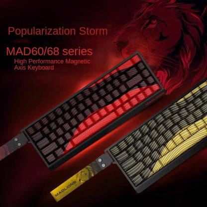 MADLIONS MAD68 V2 HE 8K Hall Effect 65% Keyboard Rapid Trigger SOCD DKS RDT Wooting Fierce Gaming Gear