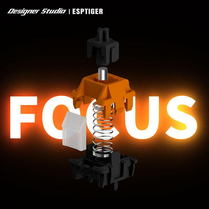 Designer Studio FOCUS HE Magnetic Hall Effect Keyboard switch (Linear)