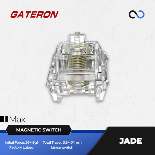 Gateron Jade MAX Gaming Magnetic Hall Effect Keyboard switch (Linear)