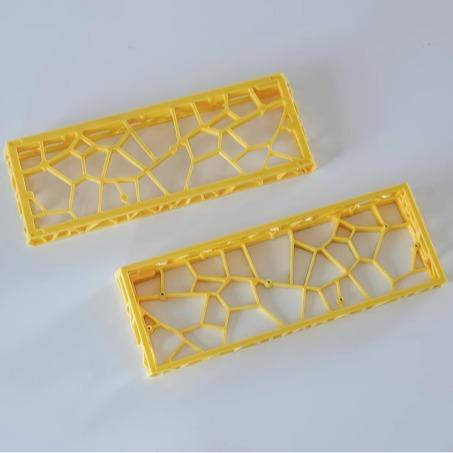 Infinitas Hole60 Solid Custom 60% Transparent ABS Gaming Keyboard Case DIY for Wooting 60HE+ / GH60 / TOFU60 / WIN60 / MAD60 / Holy60 Clone