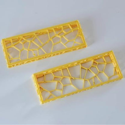 Infinitas Hole60 Solid Custom 60% Transparent ABS Gaming Keyboard Case DIY for Wooting 60HE+ / GH60 / TOFU60 / WIN60 / MAD60 / Holy60 Clone