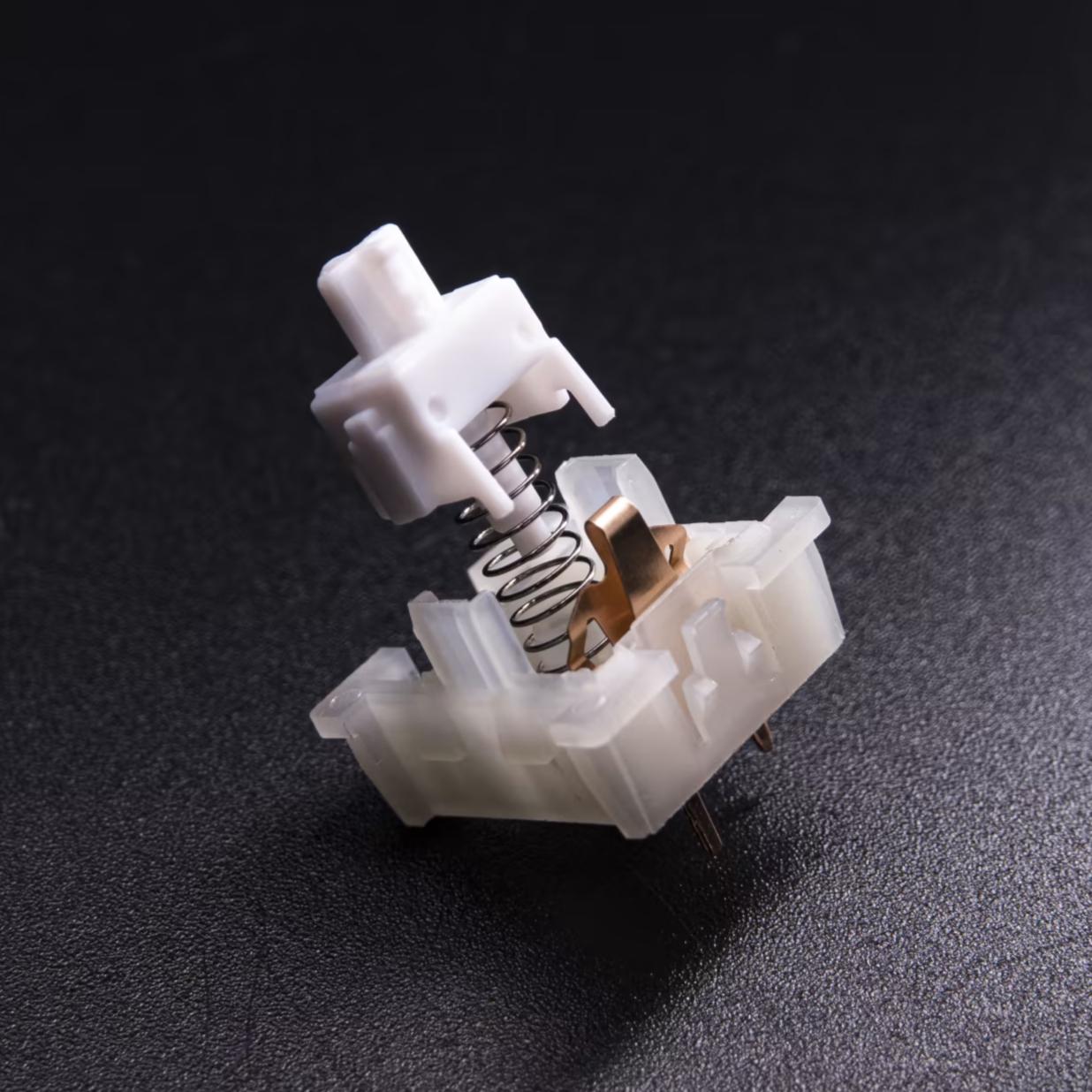 Content KTT Kang White Pre-Lubed Mechanical keyboard switch (Linear)