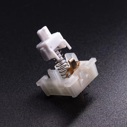 Content KTT Kang White Pre-Lubed Mechanical keyboard switch (Linear)