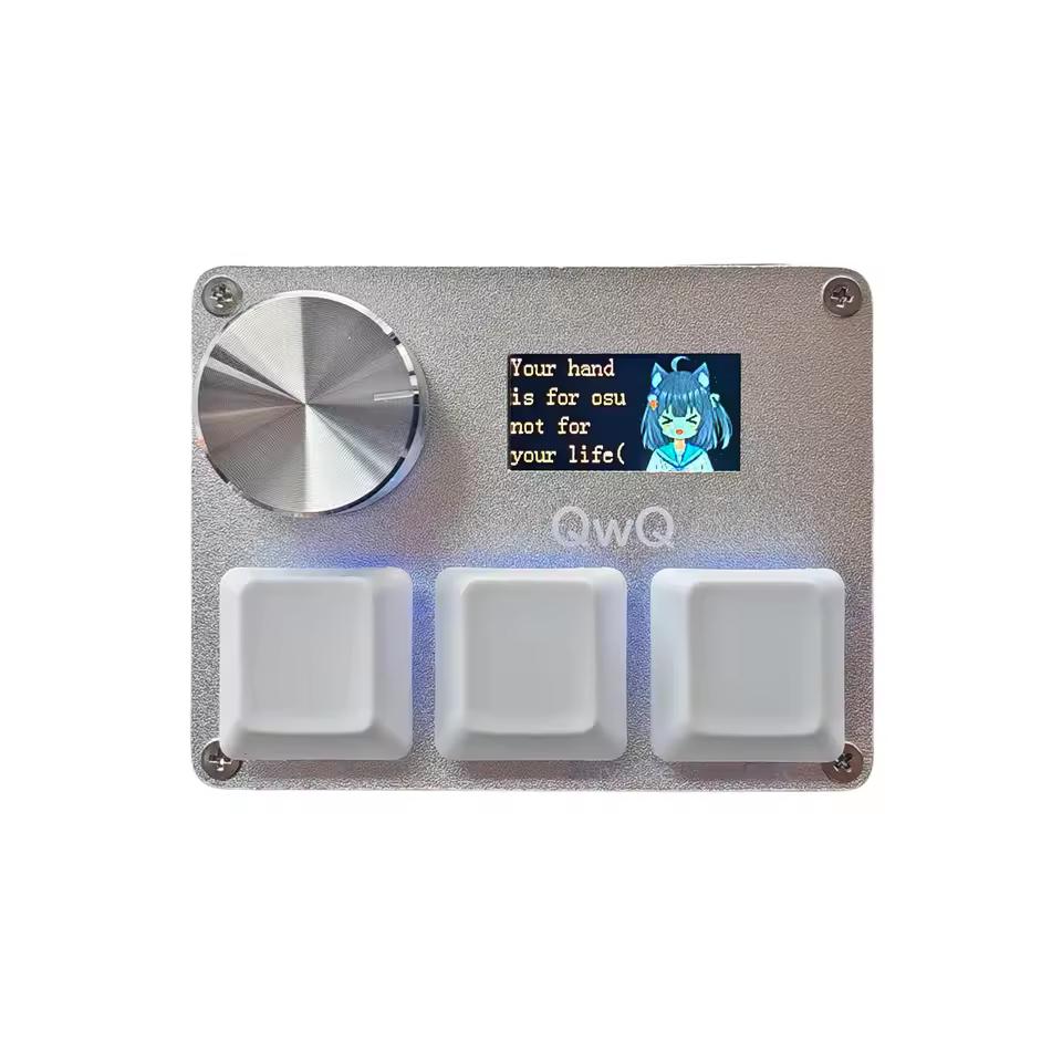 SayoDevice O3C OSU! / DJMAX Hall Effect Macropad Gaming Keyboard Rapid Trigger SOCD RDT