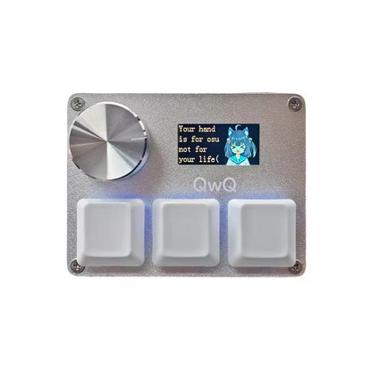 SayoDevice O3C OSU! / DJMAX Hall Effect Macropad Gaming Keyboard Rapid Trigger SOCD RDT