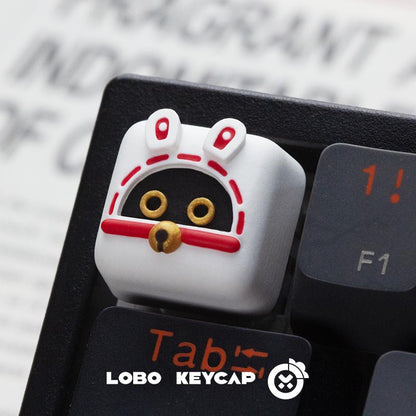 Lobo Bangboo Flat Zenless Zone Zero / ZZZ Theme Artisan Keycaps Resin Keycap